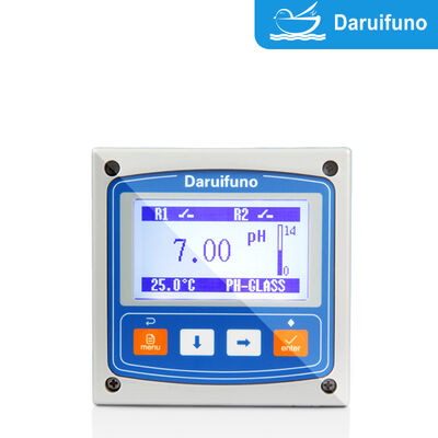 Ελεγκτής pH ORP RS485 Modbus RTU με διπλή έξοδο 4-20mA και επιτοίχια βάση IP66 για Online Αναλυτή pH ORP